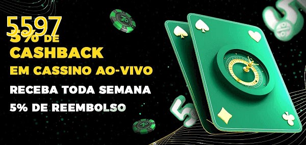 Promoções do cassino ao Vivo 5597